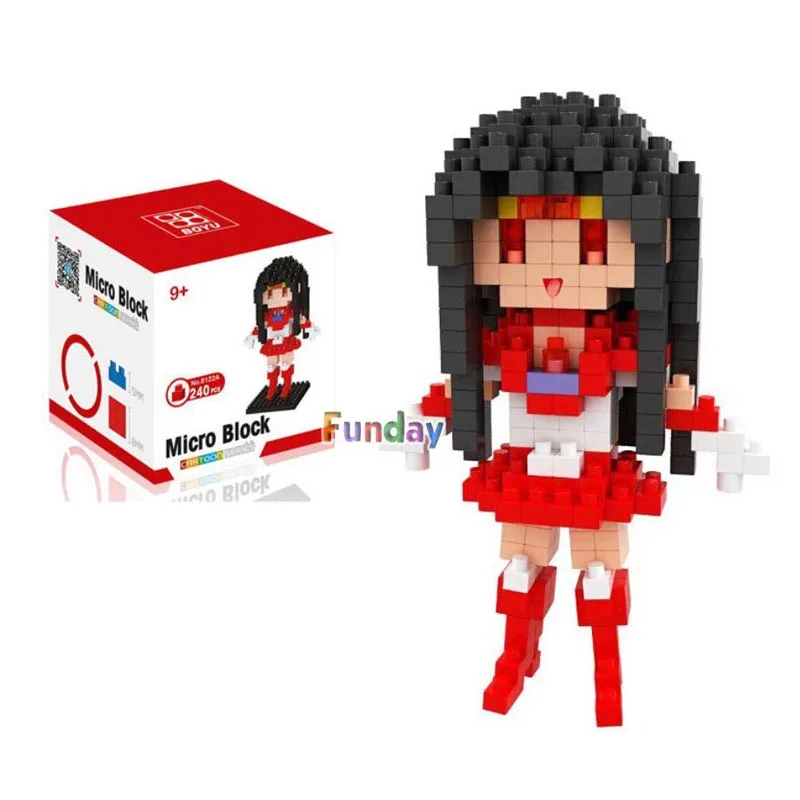 Маленький Sailor Moon Brick Jupiter Mercury Mars Diamond DIY figures BOYU Girl строительные игрушки|sailor jupiter|sailor