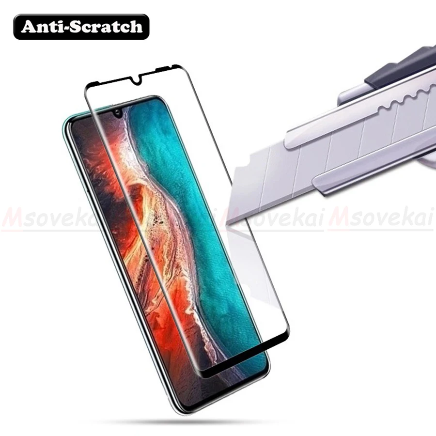 Закаленное стекло с полным покрытием для Huawei P30 Lite Nova 4e 3i Y5 Prime 2018 Honor Magic 2 8A 8C 5D 9D