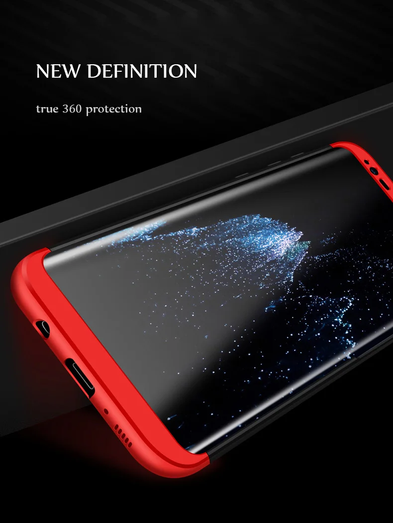 Чехол GKK для samsung Galaxy S8+ S9 Plus, чехол, двойная броня, 360, все включено, задняя крышка для samsung S9 Plus, чехол