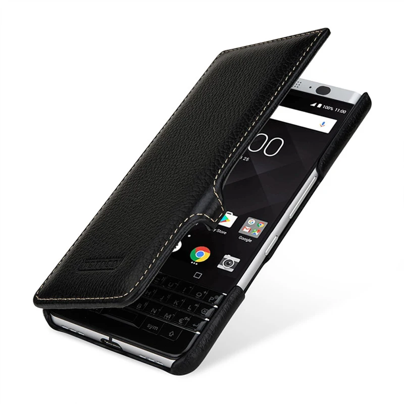 Luxury Brand Genuine Leather Case Fashion Flip Folio Phone Cover Thin Bag for Blackberry KEYone PRESS for Black Berry DTEK70 4.5