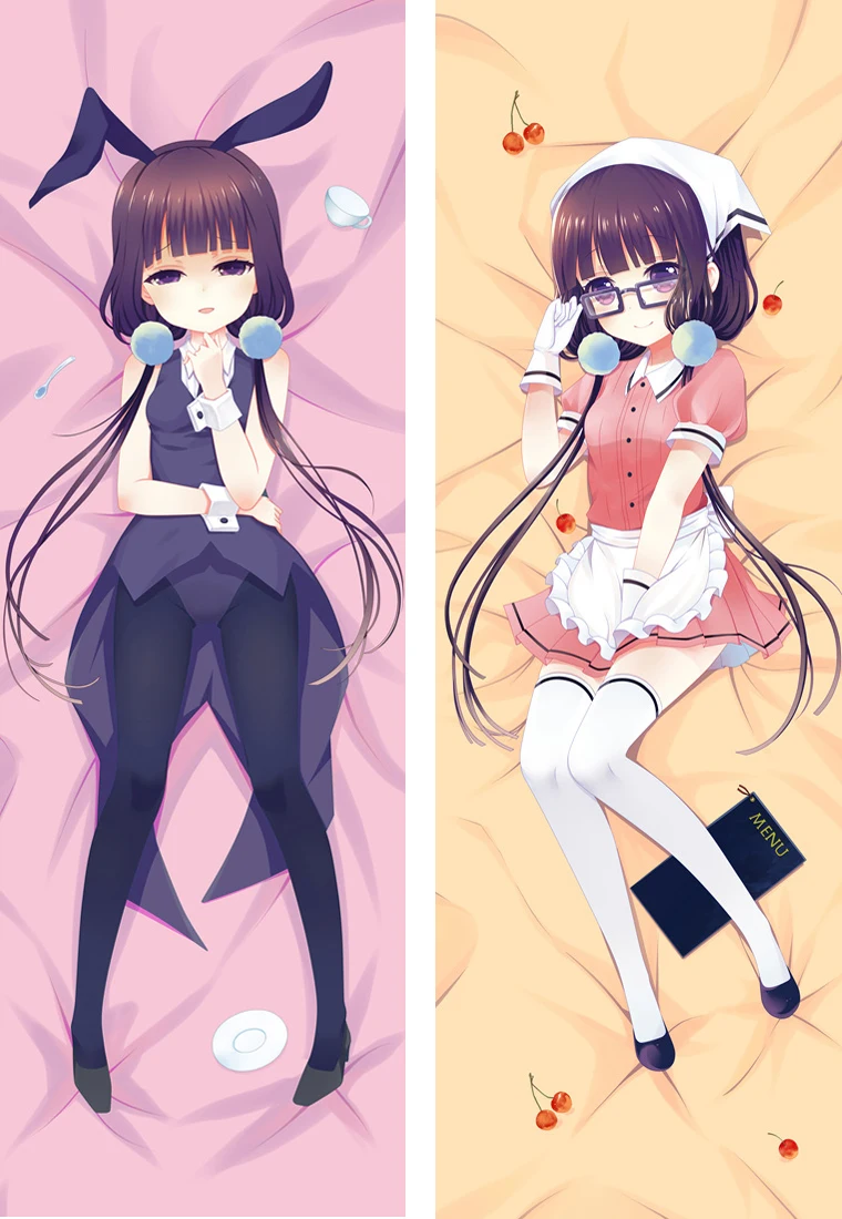 Наволочка с аниме смешанные персонажами сексуальная девушка Sakuranomiya Maika otaku Dakimakura