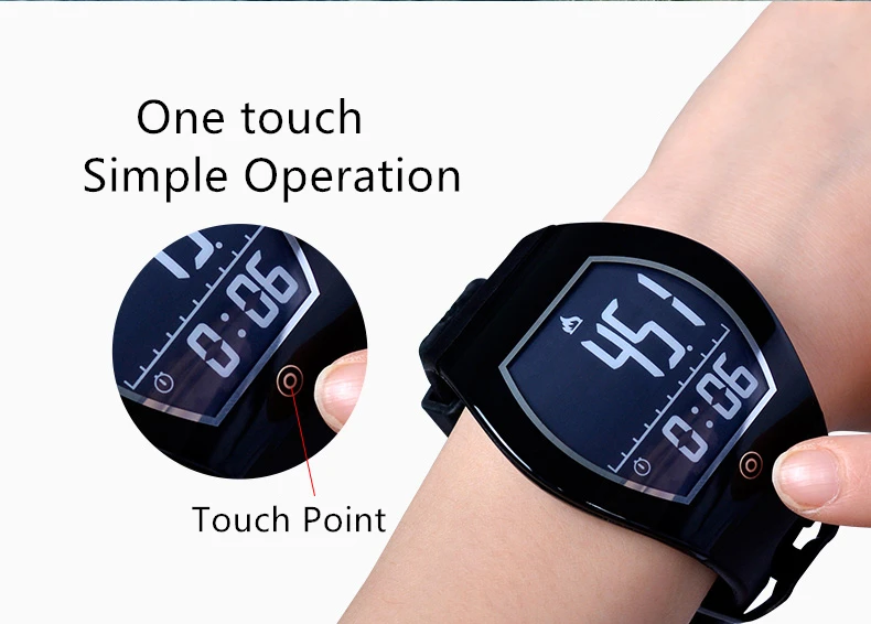 Фитнес Шагомер Bluetooth Смарт E-ink дисплей носимые здоровья на открытом воздухе спортивные часы
