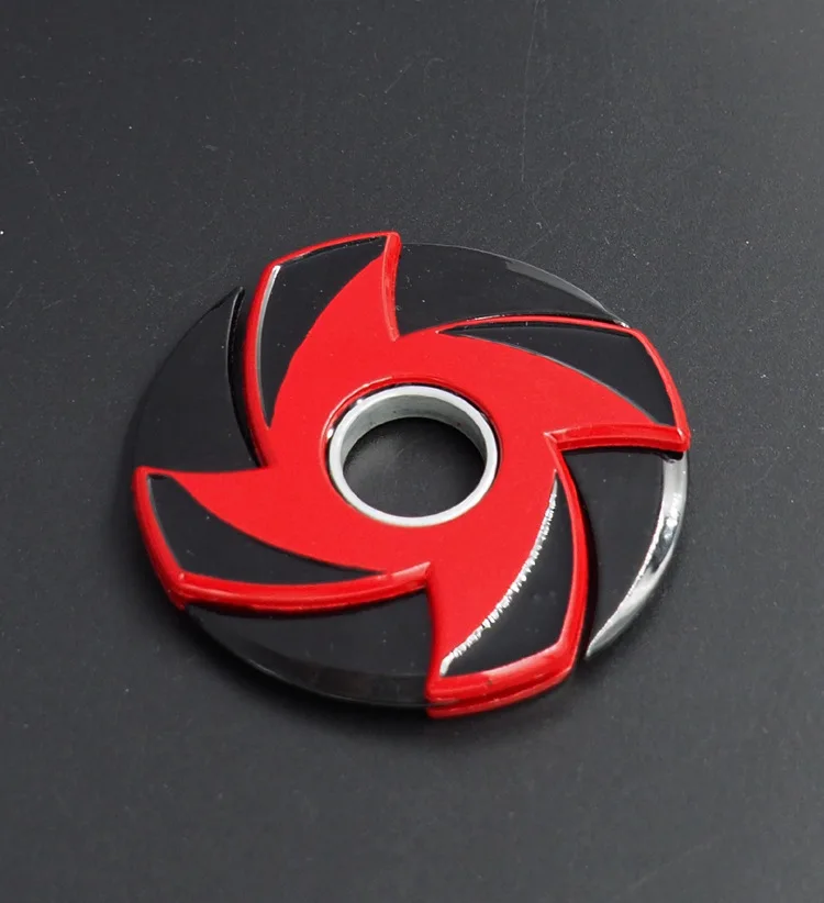Складной поворотный сюрикен Naruto Sharingan вращающийся подшипник дартсы реквизит для