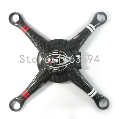 Чехол для корпуса XK DETECT X380 RC Drone запасная часть XK X380-A X380-B X380-C чехол для тела - Цвет: Upper cover