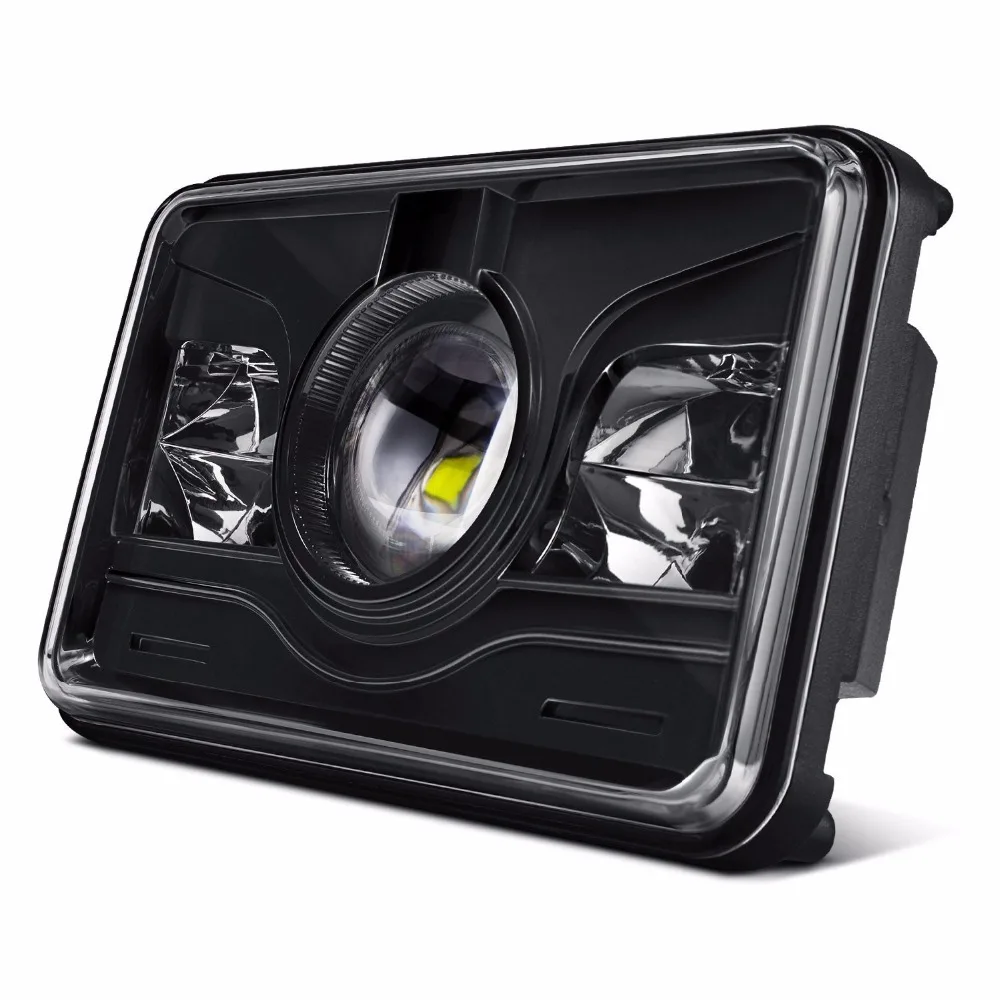 4x6 прямоугольные фары 4 &quotx 6&quot замена ксеноновых фар HID H4651 H4652 H4656 H4666 H6545|projector