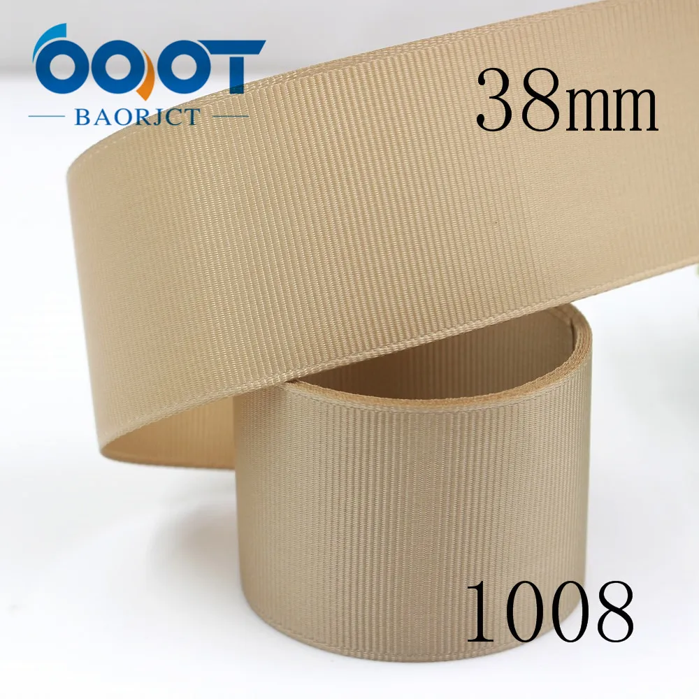OOOT BAORJCT J 181007 L38mm 10 ярдов 10/16/20/25/38 мм однотонные ленты Термотрансферная печатная