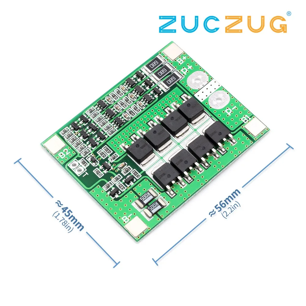 Обновленная плата защиты литиевой батареи 3S 25A BMS 11,1 V 12,6 V 18650 с сбалансированным