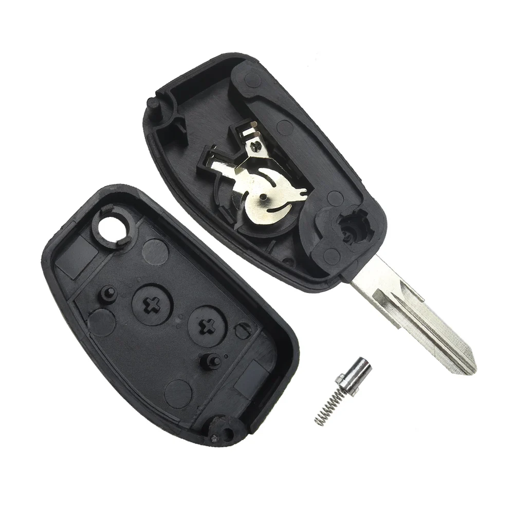 OkeyTech 2 кнопки модифицированный сменный корпус для Renault Megane Modus Espace Складной флип