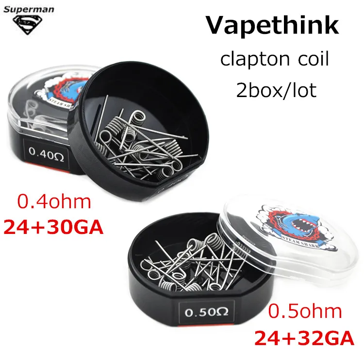 2 кор./лот оригинальный SteamShark clapton предварительно сборка нагревательной