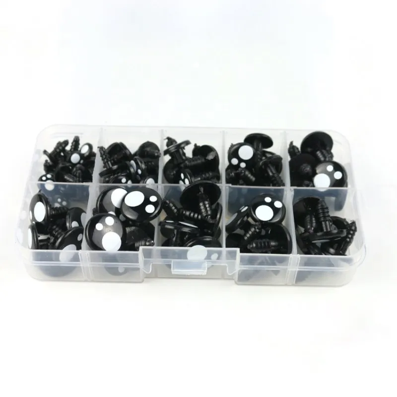 100pcs10 пар 8/10/12/14/16 мм Пластиковые безопасные глаза высокое качество плюшевая