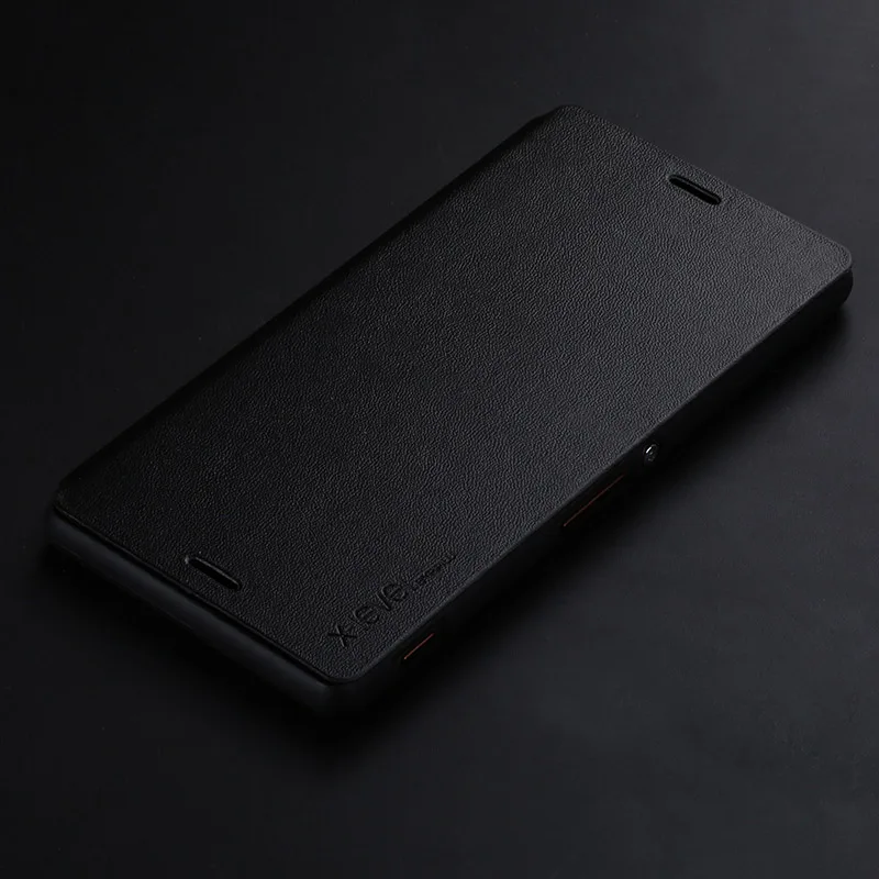 X-Level роскошный Бизнес Стиль из искусственной кожи чехол для sony Xperia Z3 откидная