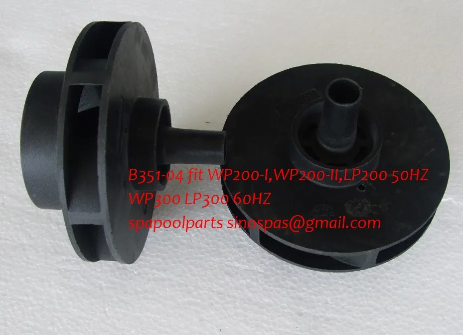 Рабочее колесо насоса B351 04 подходит для WP200 I II LP300 60 HZ LP200 50HZ LP250 LX рабочее