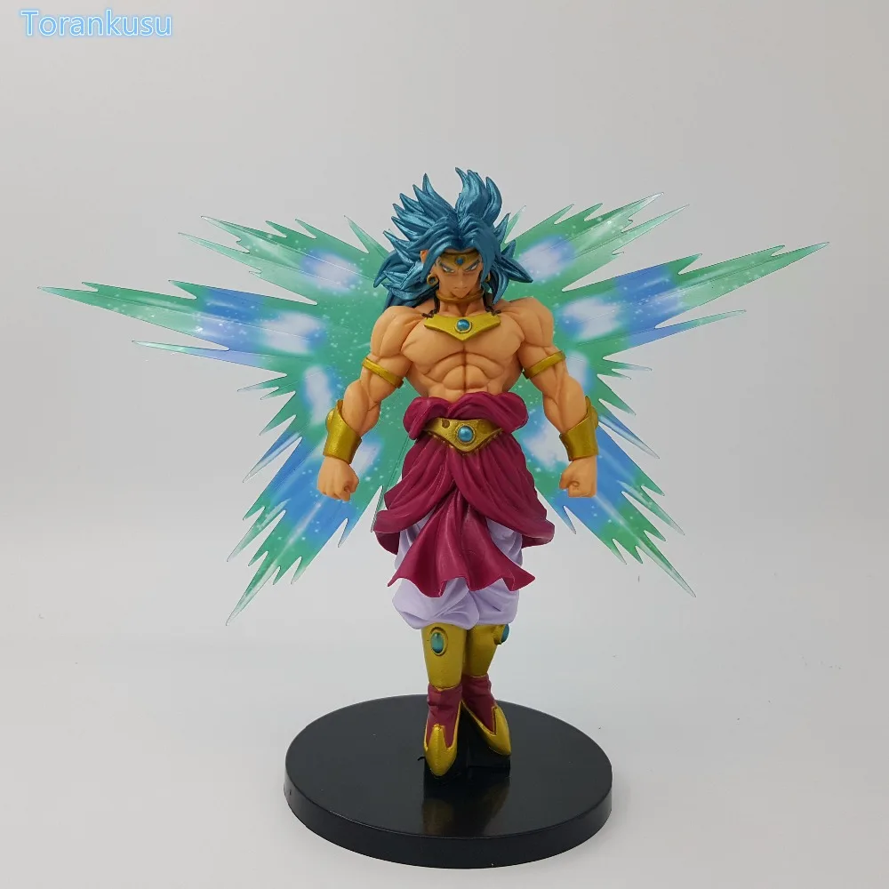 Dragon Ball Z фигурка Broly Super Saiyan с аурой ПВХ фигурка аниме Dragon Ball Super Broli Коллекция Модель DIY108