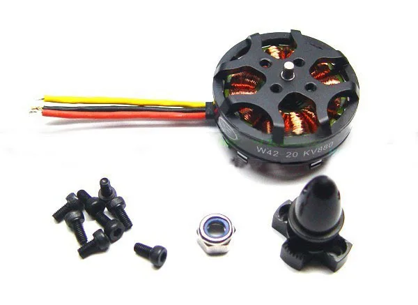 HengLi W42 20 W4220 880KV 3S 250W бесщеточный мотор Мультикоптер|copter toy|copter flashcopter 2 |