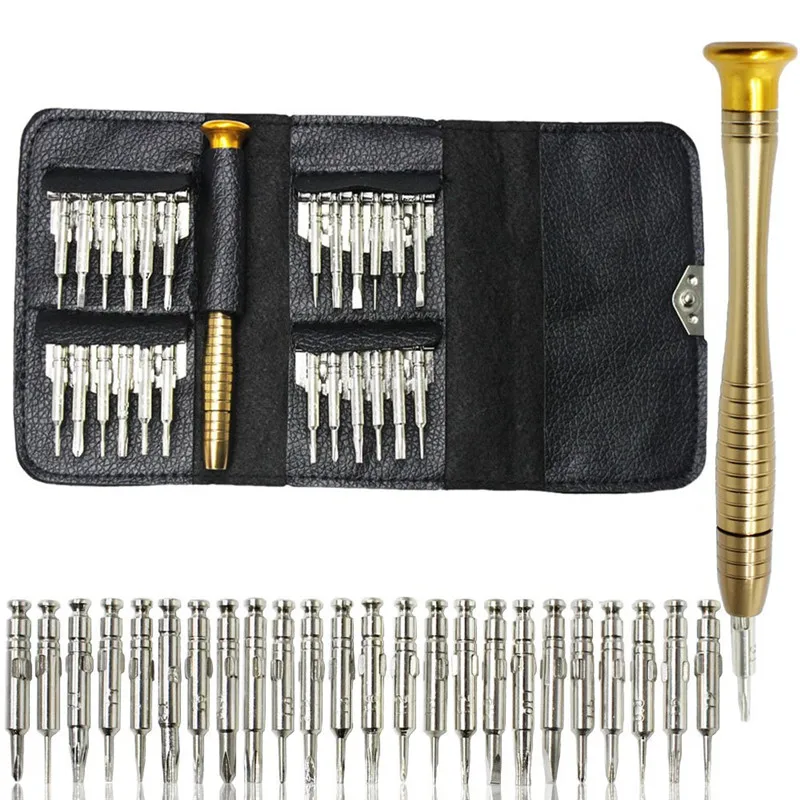 25 в 1 Набор прецизионных отверток Мультитул Torx DIY мини набор ручных инструментов