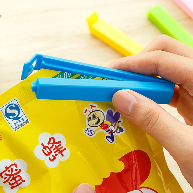 5 шт./лот кухонные аксессуары зажимы для запечатывания герметичный пакет