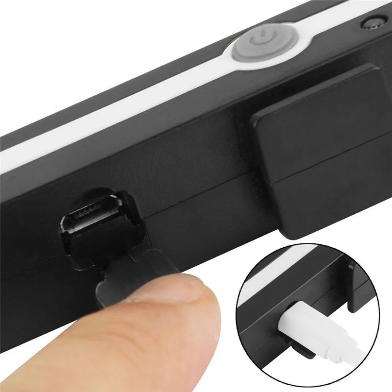 USB Перезаряжаемые светодиодный велосипедный светильник Подседельный штырь
