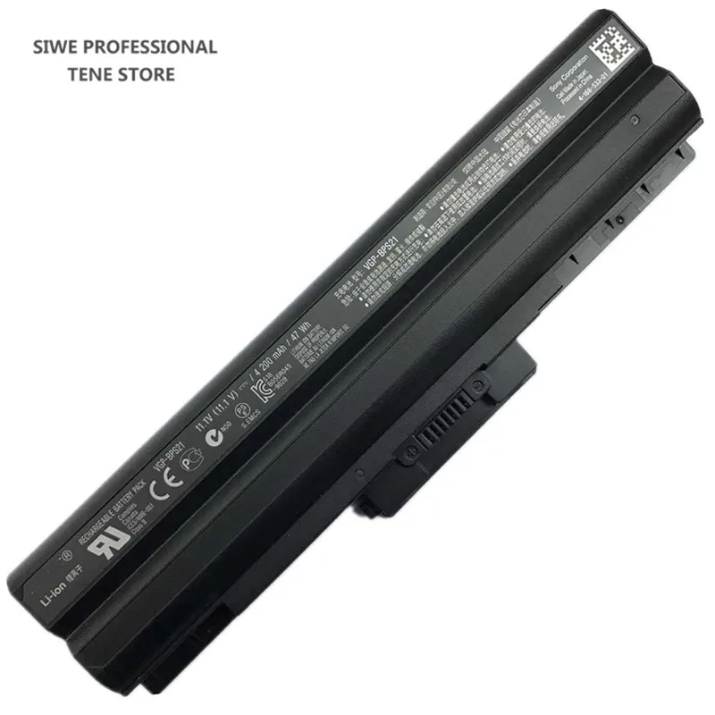 Оригинальный аккумулятор для ноутбука 11 1 В 5000 мАч SONY VGP BPL21 BPS21 BPS21A S B BPS21A|laptop battery for