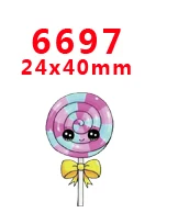 6697 Flatback плоская смола украшения diy ремесел 30 шт. pr6689 - Цвет: 6697