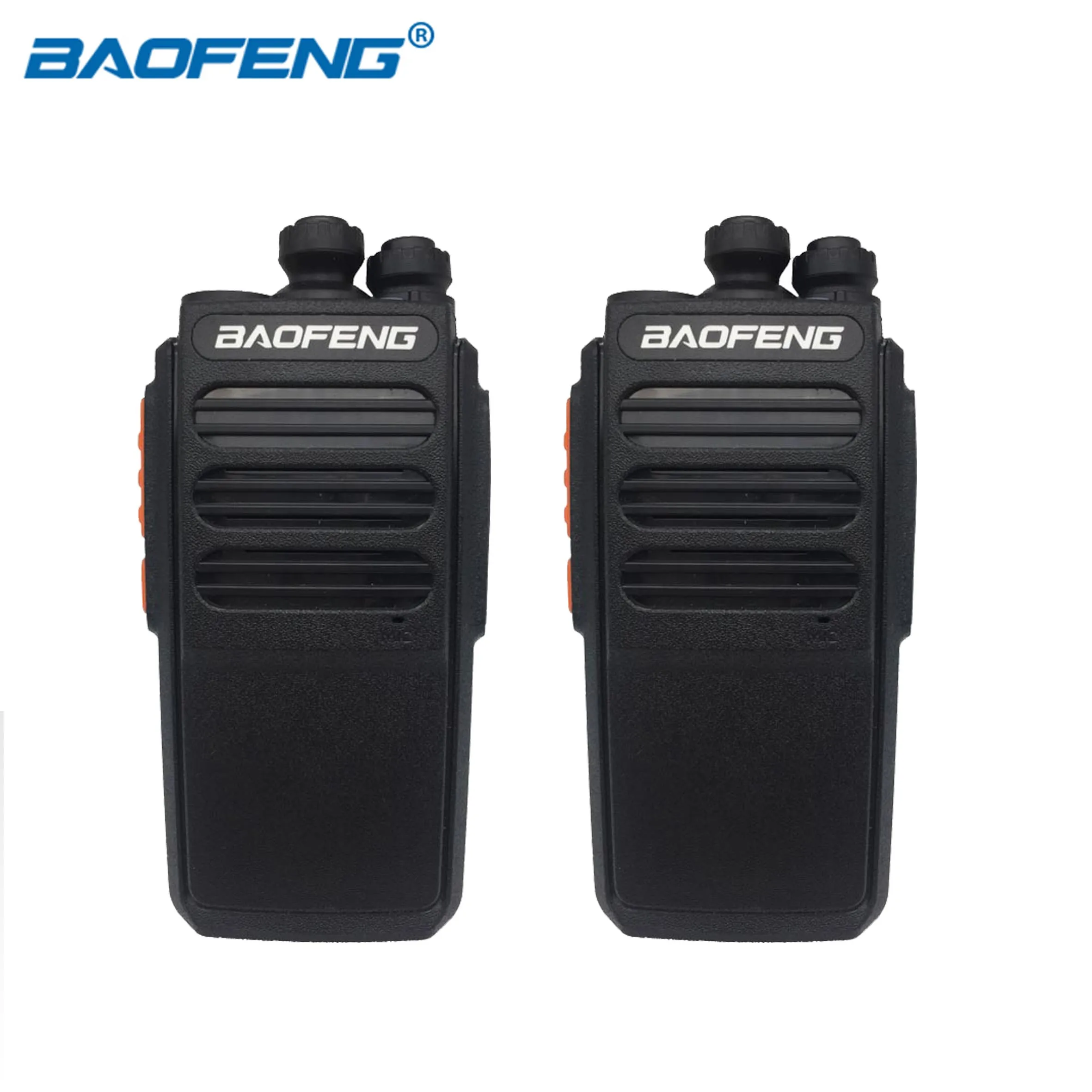 Переносная рация Baofeng 2 шт. 5 Вт UHF 400 470 МГц двусторонняя USB зарядка Любительский
