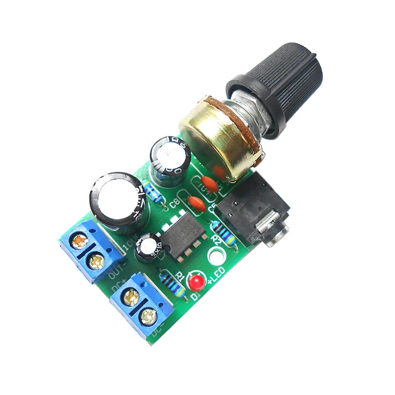 AIYIMA Mini LM386 моно усилитель аудио платы с регулировкой громкости 0 5 10 вт DIY для