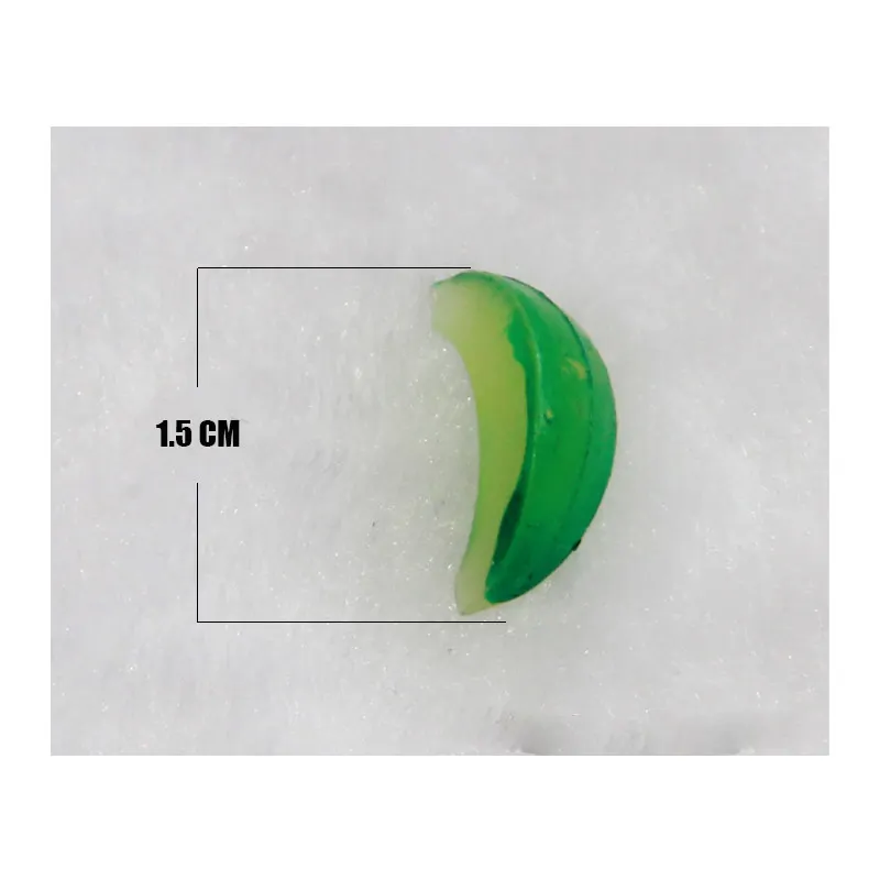 100 шт./лот DIY аксессуары имитация пищи/фрукты Хами ломтик дыни ПВХ пластиковые