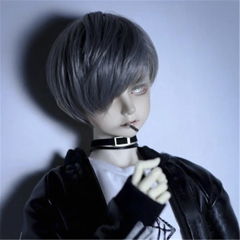 Короткие парики Bybrana Straigst 1/3 1/4 1/6 BJD из высокотемпературного волокна