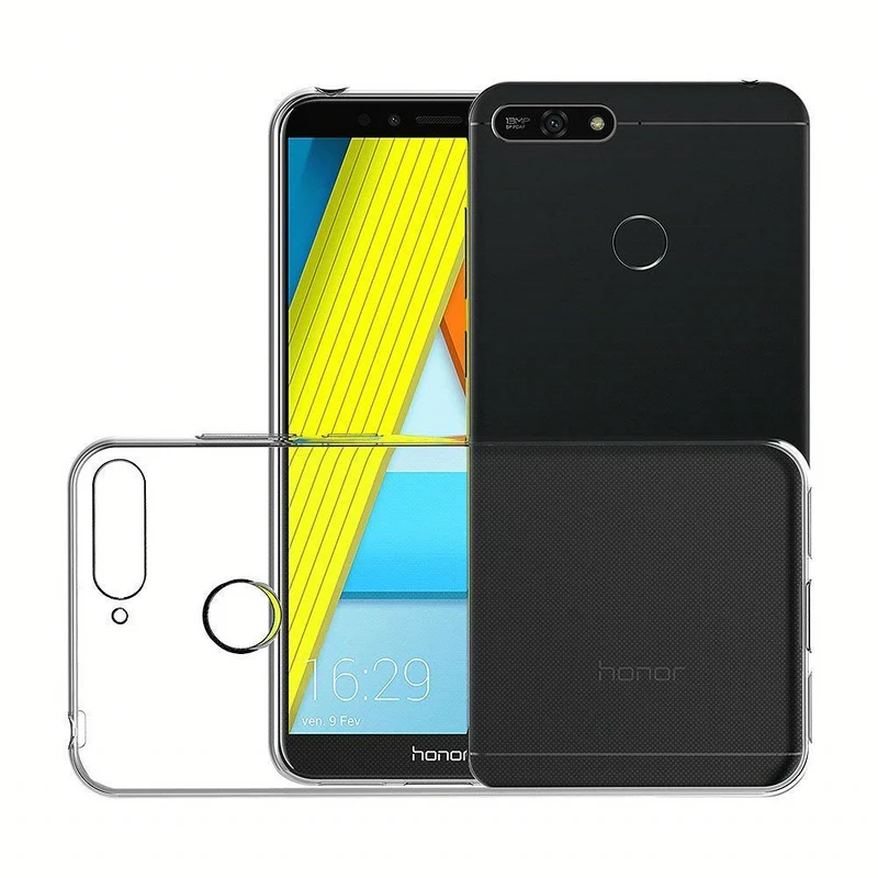 Чехол для huawei Honor 7A TPU Силиконовый прочный прозрачный мягкий чехол защитная
