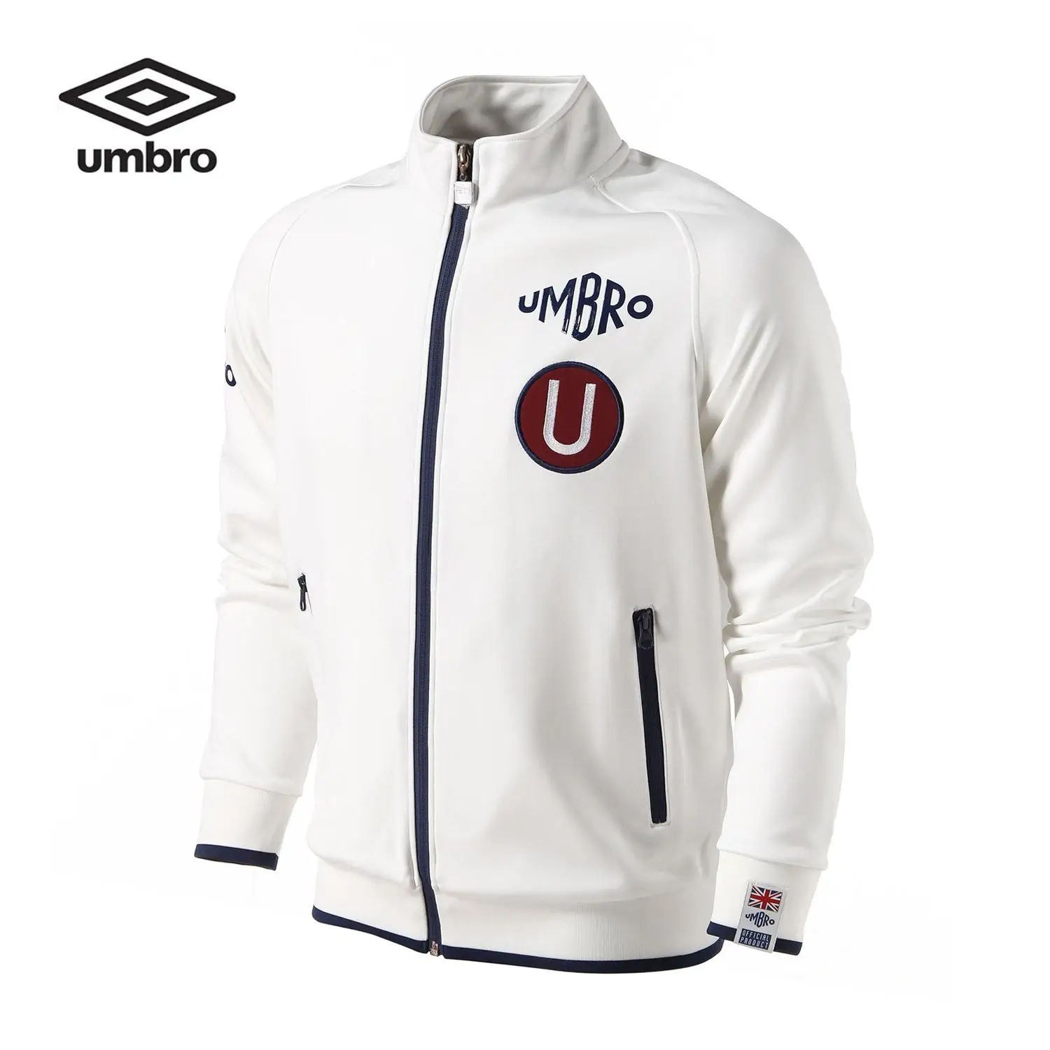 Umbro OWEN Новая мужская осенняя куртка свитер-кардиган с воротником Erwin Спортивная тонкая Удобная Спортивная одежда на молнии UCB63275 - Цвет: UCB63275 01