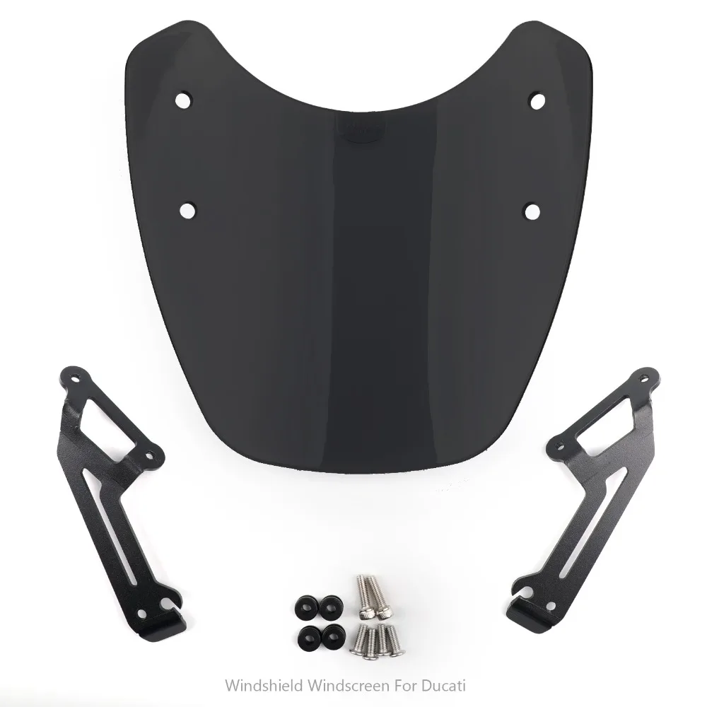 Areyourshop мотоцикл ветер экран лобовое стекло Защита для Ducati скремблер- мотоцикл экран Чехлы