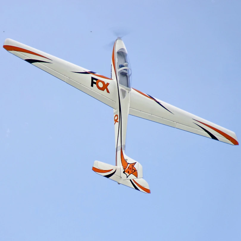 Радиоуправляемый самолет FMS Glider 3000 мм 3 м лиса с закрывающимися 5CH 6S EPO PNP Большой