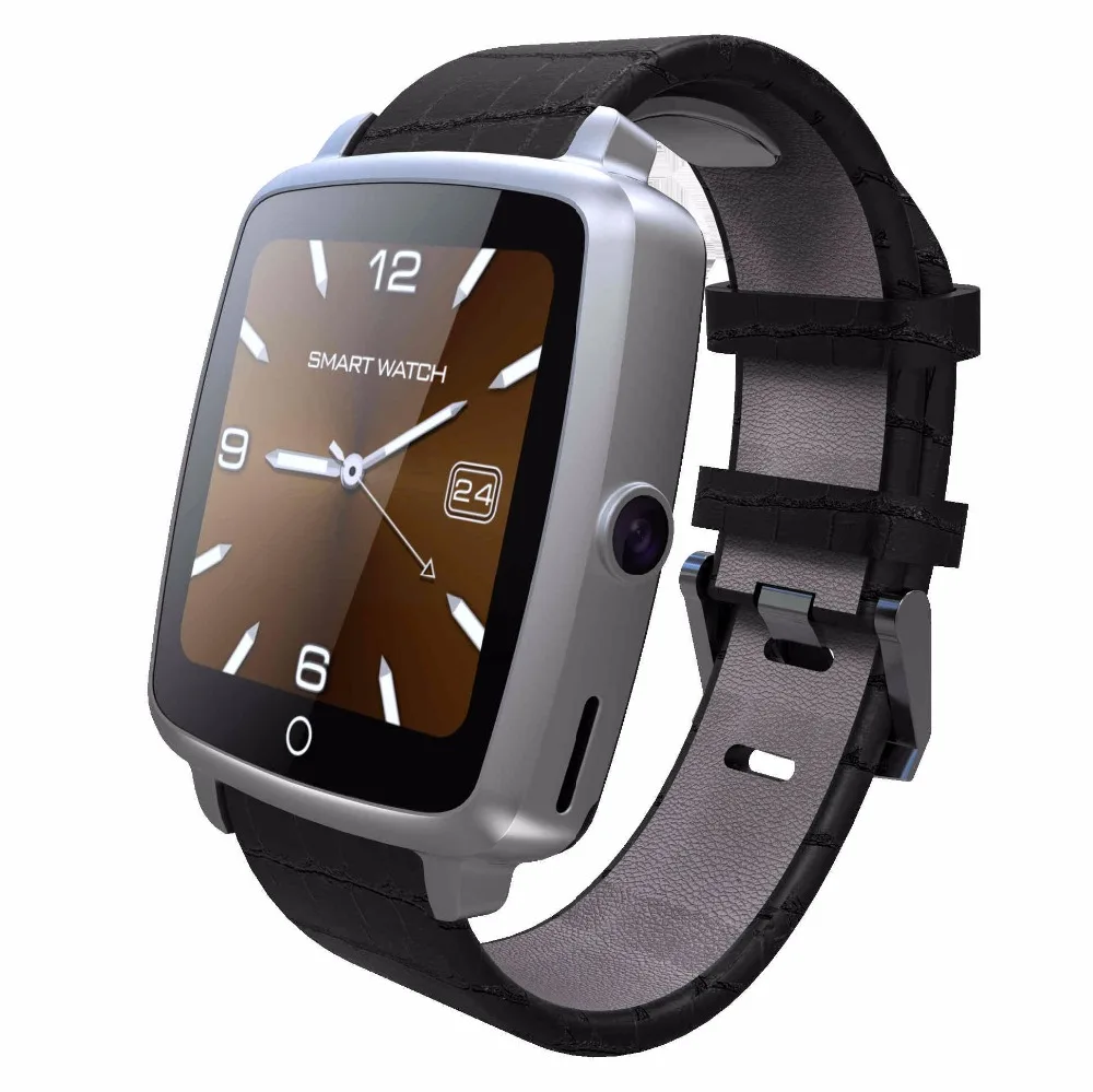 Кожаный ремешок Bluetooth SmartWatch U11C Смарт часы-телефон Поддержка сим-карты