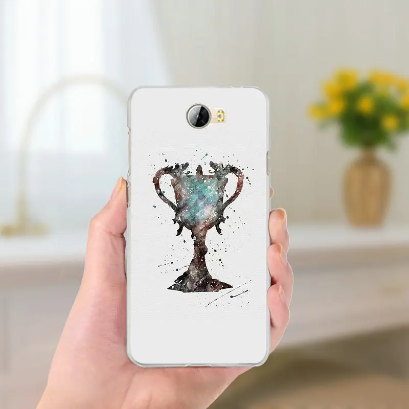 Мягкие ТПУ чехлы для телефона Гарри Поттер акварельные huawei P8 P9 P10 Lite Коврики 10 Pro Y5
