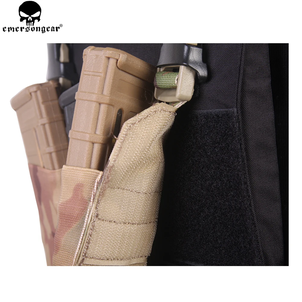 EMERSONGEAR резиновый стиль тройной M4 Mag сумка панель M4 подсумок для APC жилет Мультикам WG EM6408