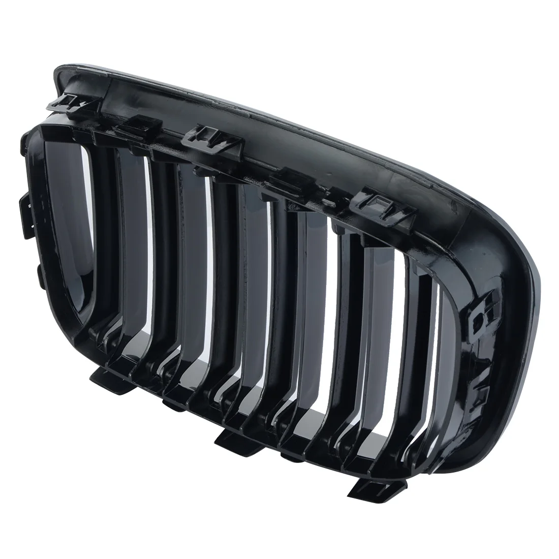 1 пара автомобиля Стиль одна спереди черный глянец решетки для BMW F20 2011 2014|Гоночные