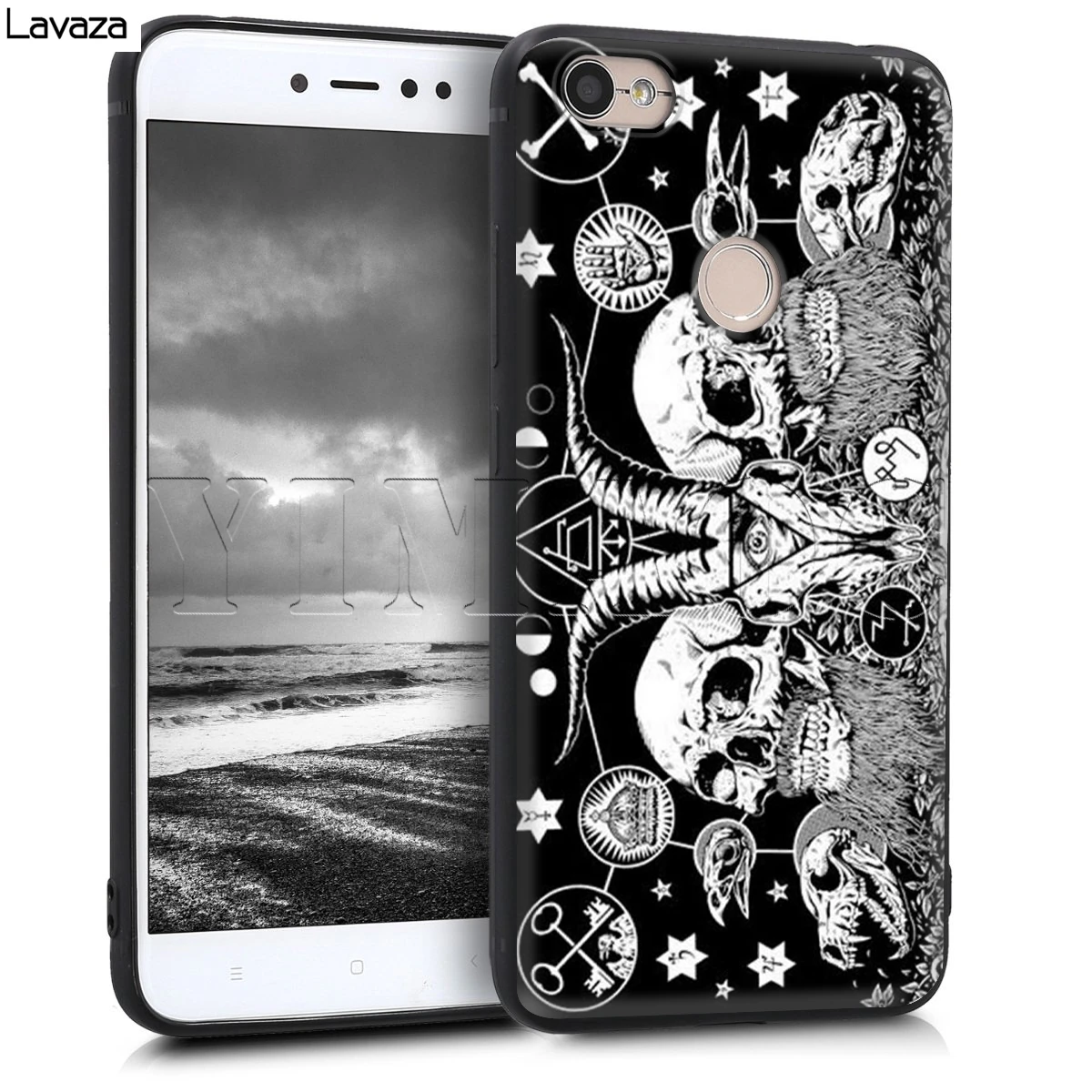 Lavaza Satanic Skull хит продаж чехол для Xiaomi Redmi Note 4A 4X 5 5A 6 6A 7 S2 Pro Go Prime Plus |