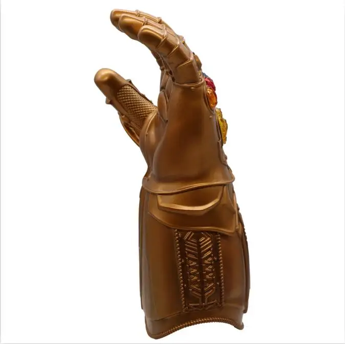 Эндгейм танос Led Infinity Gauntlet костюмы для косплея Бесконечность камни войны перчатка ПВХ маска для детей и взрослых Размер