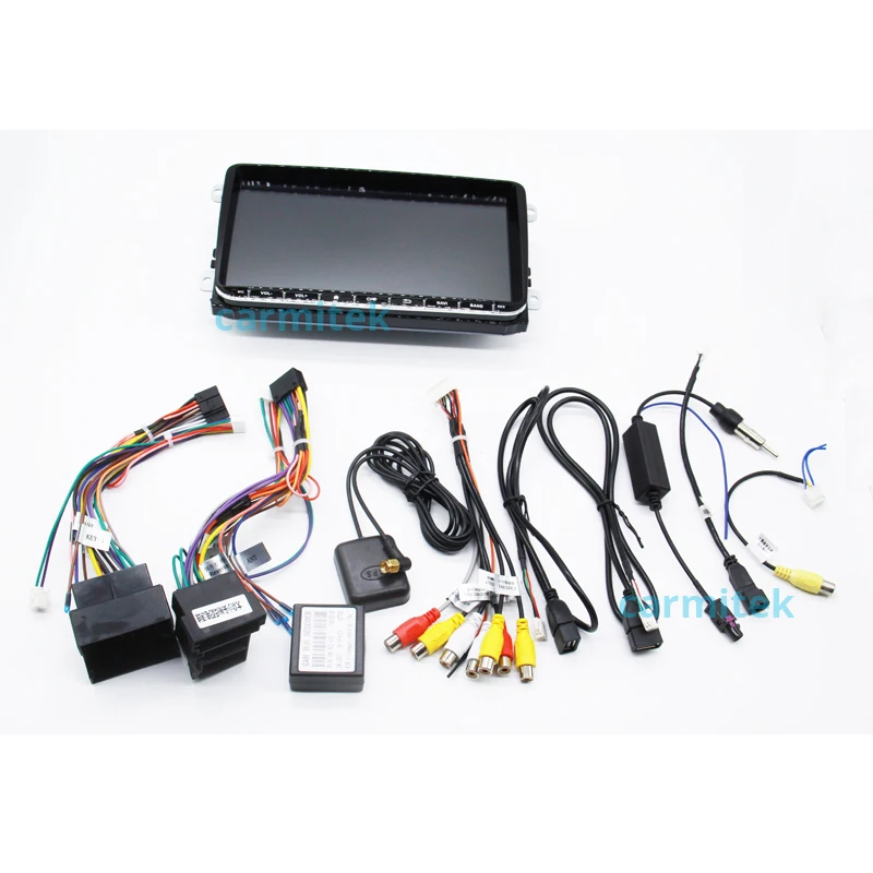 Android автомобильный мультимедийный плеер GPS радио для VW Volkswagen Passat B5 B6 B7 2 din Navi dvd polo