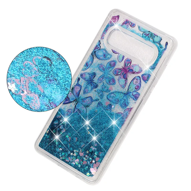 FLYKYLIN чехол с мраморной жидкостью для Samsung Galaxy S10 S10e S9 S8 Plus S7 edge Мягкий ТПУ