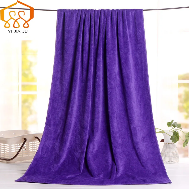 

Thicken Microfiber Towel Bath Towel Super Absorbant Adult Children's Large Thick Towel Beauty Salon Hotel Bathrobe Beach Towels