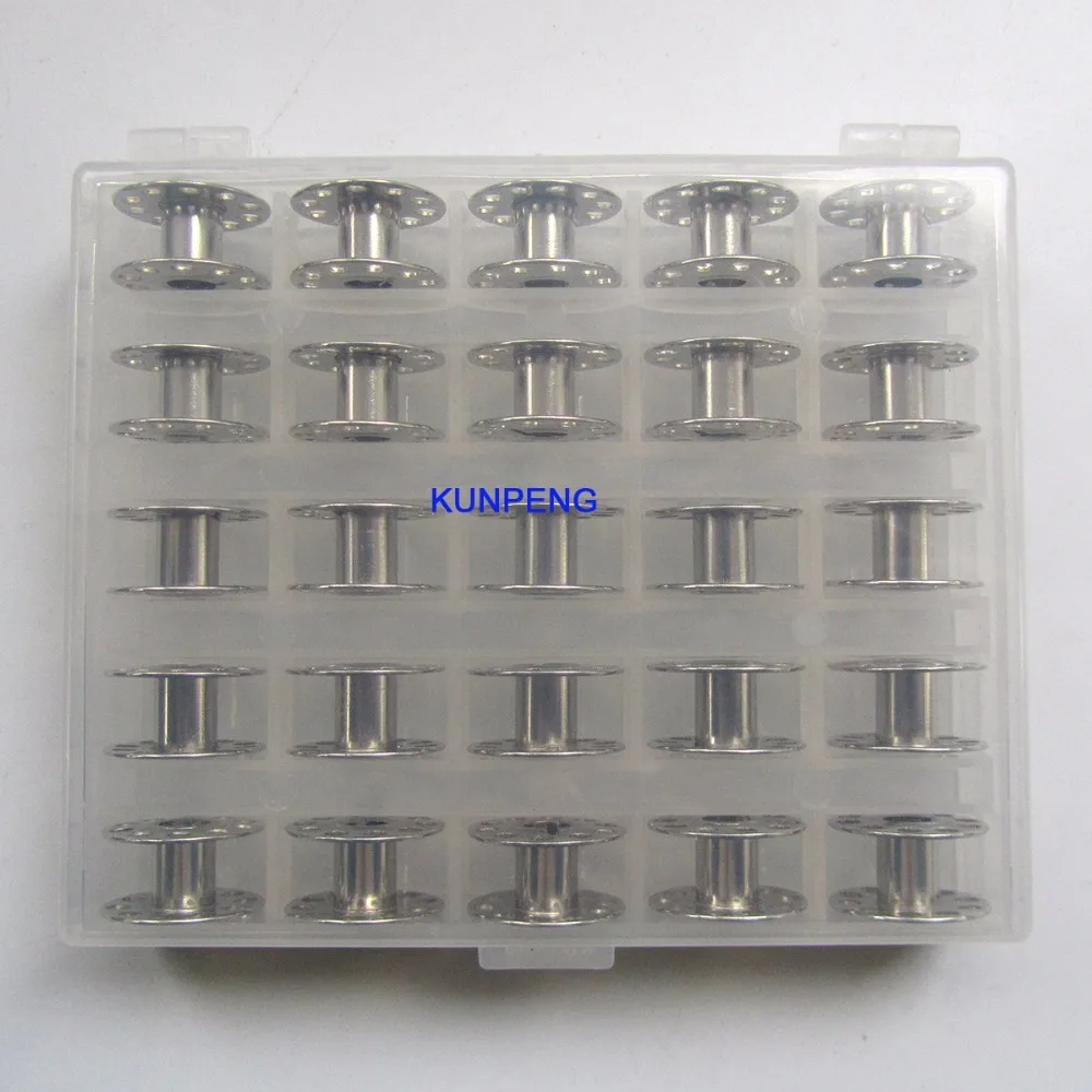 

BOBBIN BOX + 25 BERNINA BOBBINS FOR ACTIVA, AURORA, VIRTUOSA 830,930,1230