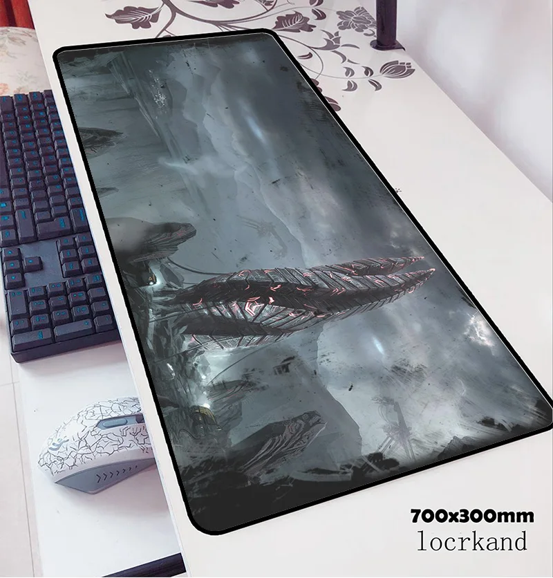 Коврик для мыши dead space 700x300x3 мм мультяшный компьютерный коврик геймпад