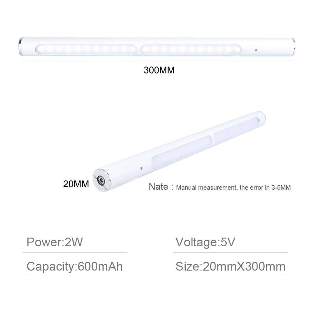 Перезаряжаемый светодиодный светильник для шкафа 22 светодиода Беспроводная