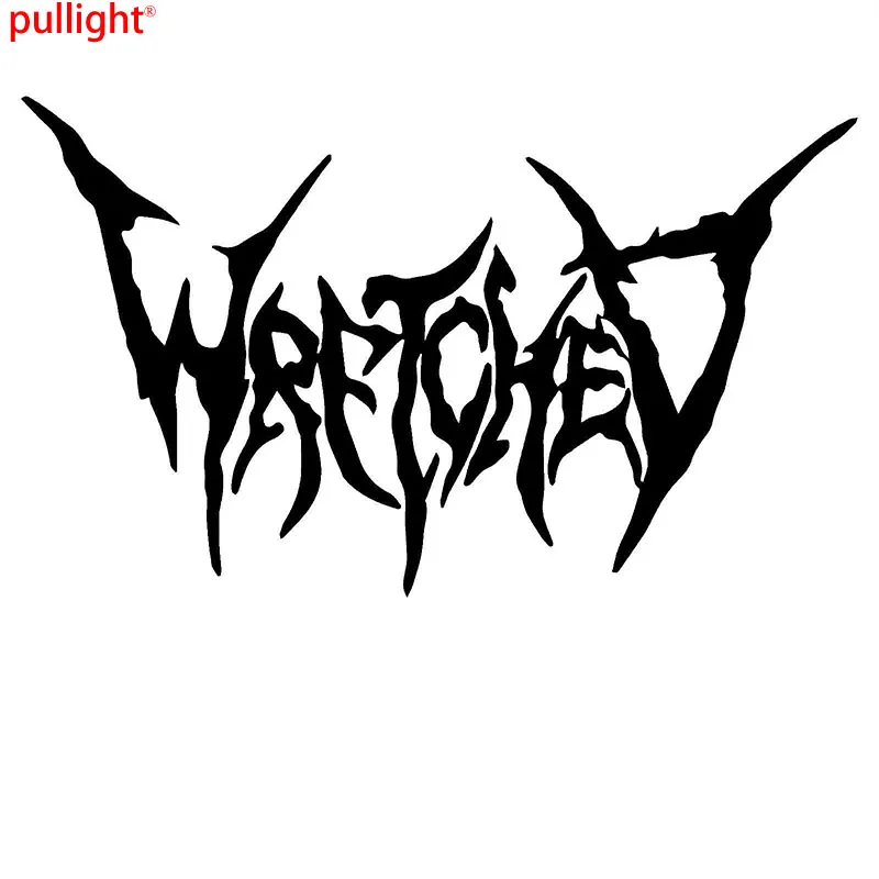 

WRETCHED Band Rock Graphic Die Cut decal sticker Car Truck Boat Window