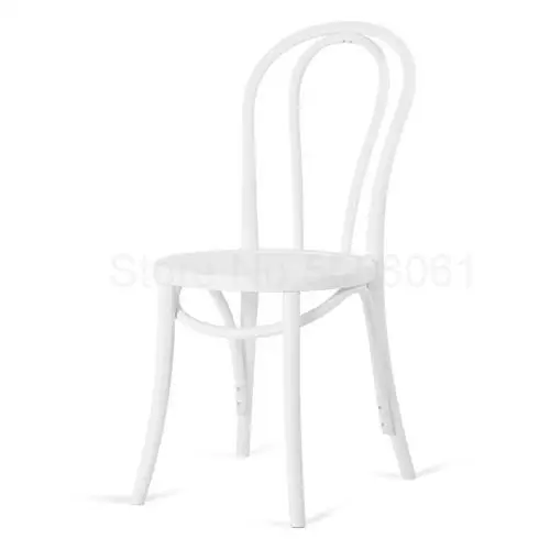 Nordic solid wood dining chair retro American wood casual simple restaurant hotel chair hotel cafe chair 2 from the sale - Цвет: ml4