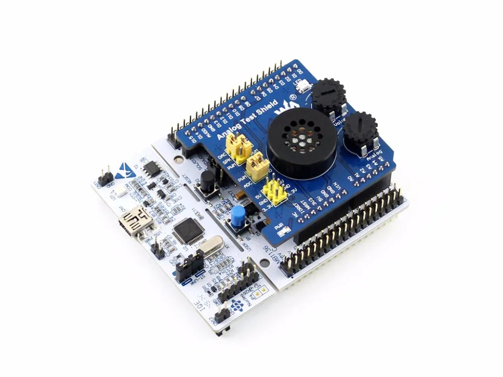 Analog Test Shield Developemnt Board Features AD Acquisition DA Output Compatible with UNO Leonardo NUCLEO XNUCLEO | Компьютеры и офис