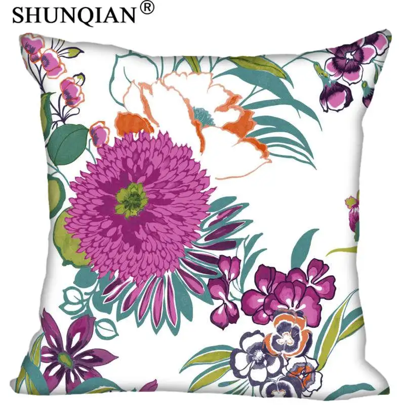 Наволочка на молнии квадратная с принтом | Дом и сад