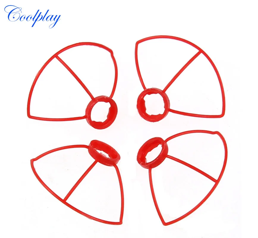 4 комплекта Cheerson CX 10/CX 10A/CX 10C/CX 10W RC Quadcopter Запчасти пропеллер Prop Fender кронштейн