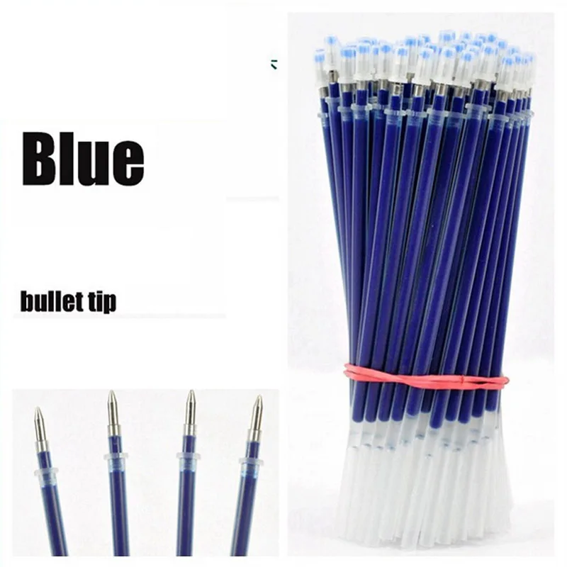 Портативные школьные канцелярские принадлежности 0 5 мм для заправки 100 штук