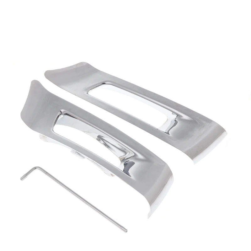 

1 Pair ABS Waterproof Chrome Steering Wheel Cover Insert Sticker Trim For Citroen C-Quatre 2012